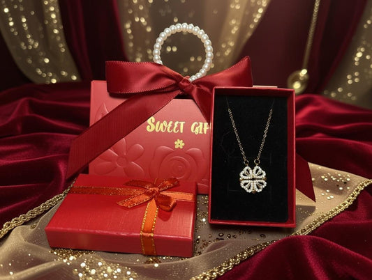 Naszyjnik szczęścia z cyrkoniami – idealny prezent