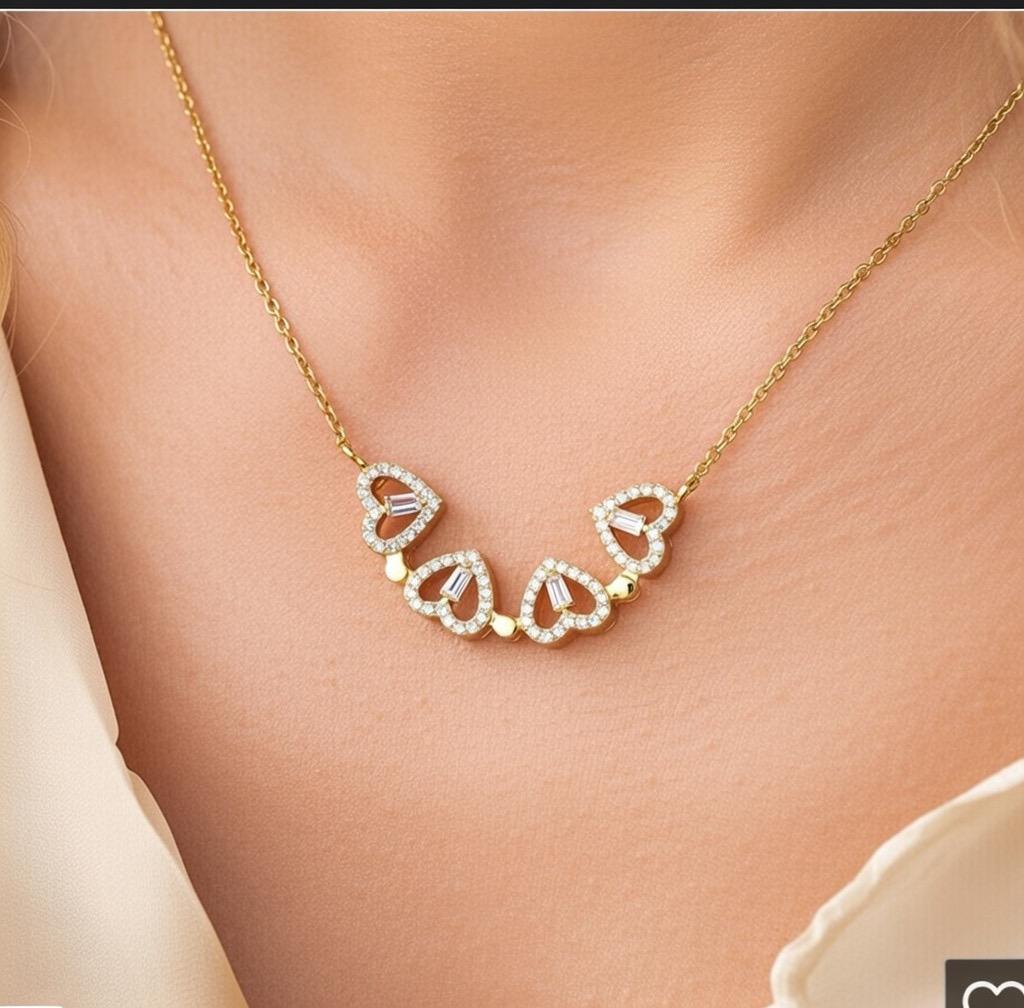 Naszyjnik szczęścia z cyrkoniami – idealny prezent