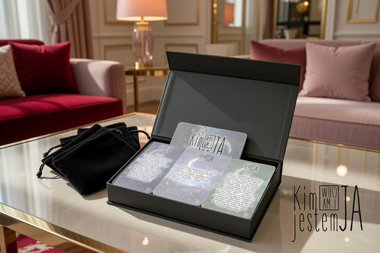 „Kim jestem JA” – Autorska talia 240 kart do rozwoju osobistego i relacji